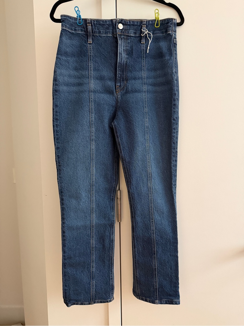 Reformation Classic High-Waist Dark Blue Women's Jeans